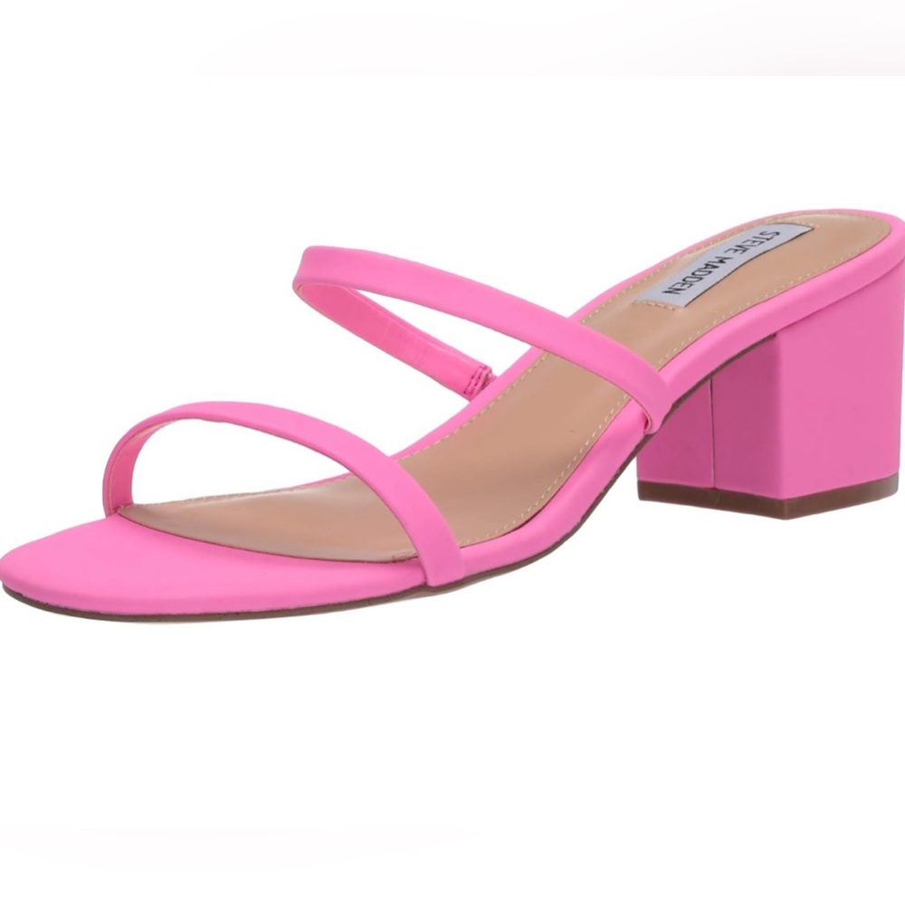 Steve Madden Issy Sandal Neon Pink